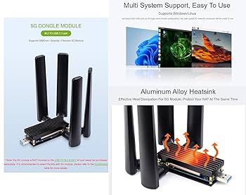 Amazon.com: 5G DONGLE Module, Contains RM520N-GL 5G Module